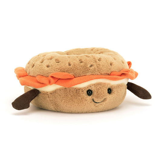 Jellycat Fastfood, Amuseables Bagel