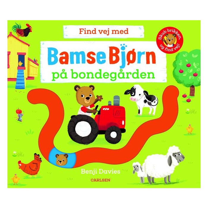 Bog Find vej med Bamse Bjørn: På bondegården