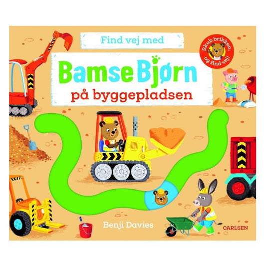 Bog Find vej med Bamse Bjørn: På byggepladsen