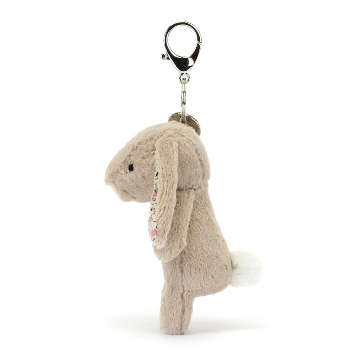 Jellycat Bashful kanin, Blossom Beige vedhæng til taske