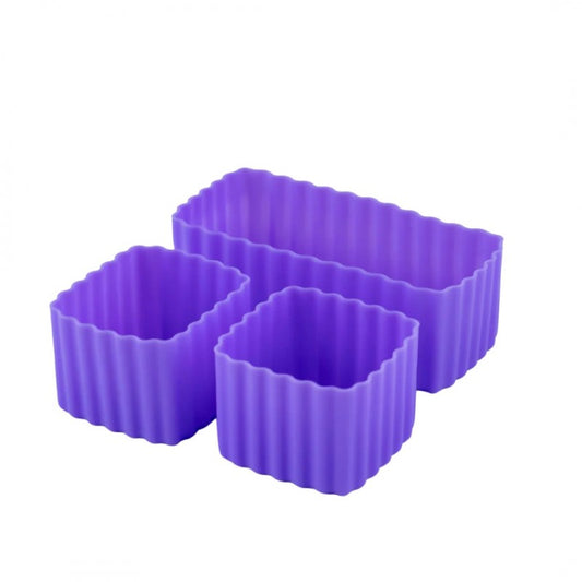 Little Lunch Box 3pk 'bento cups', grape