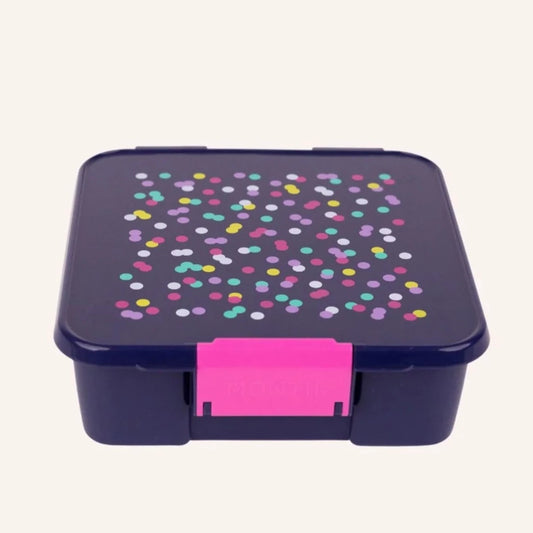 Montii Bento Three Lunch Box - Confetti
