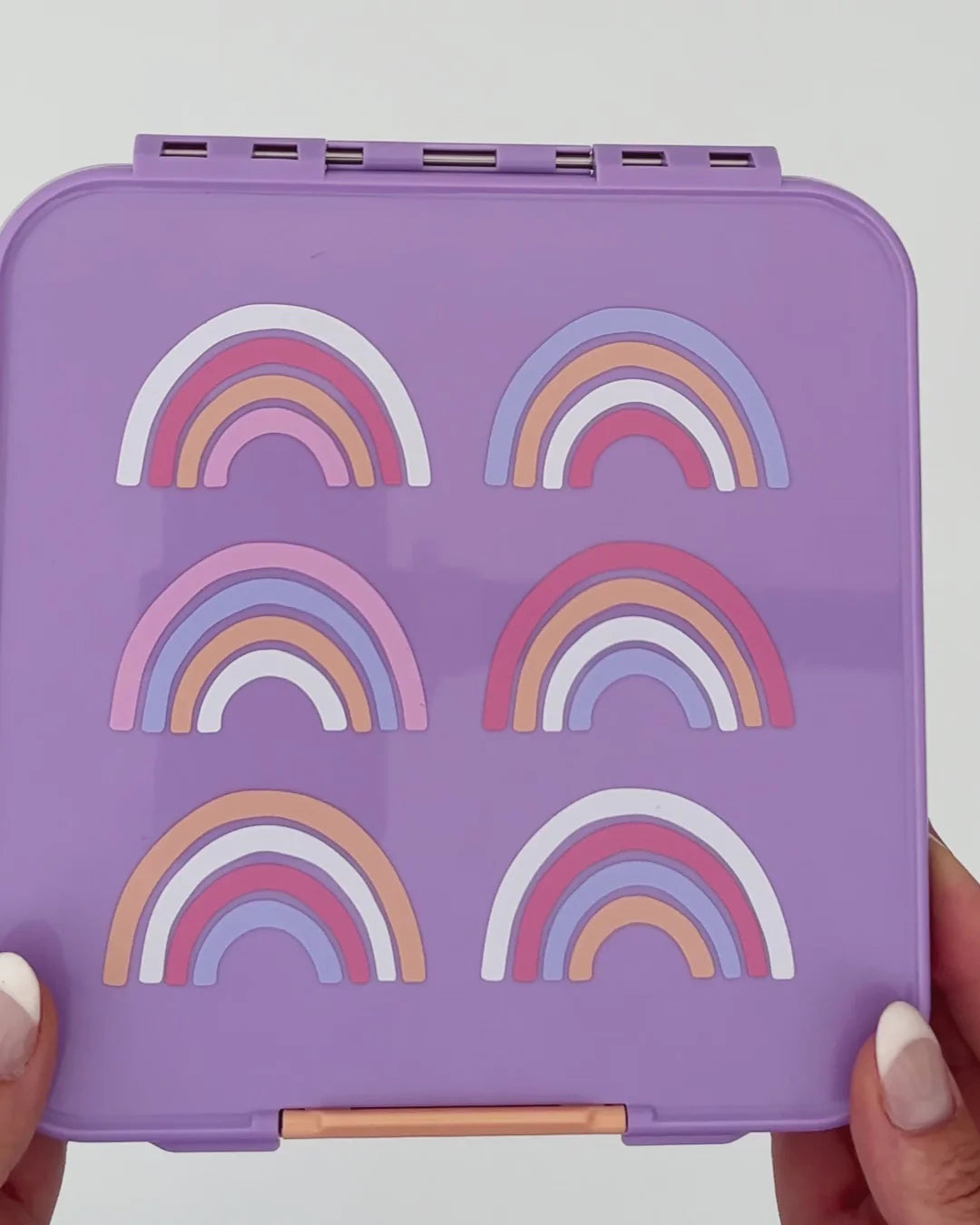 Montii Bento Three Lunch box - Rainbow Roller