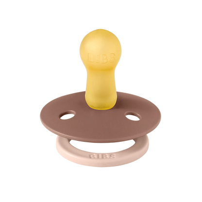 BIBS 2pk sutter studio colour str. 2, Fusion - Blush/Woodchuck Mix