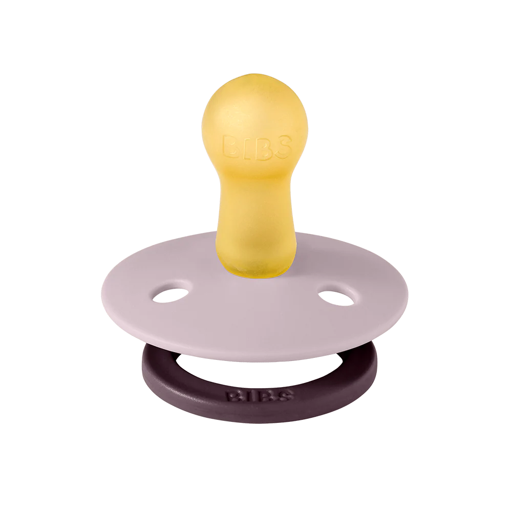 BIBS 2pk sutter studio colour str. 2, Fusion - Dusky Lilac/Plum Mix