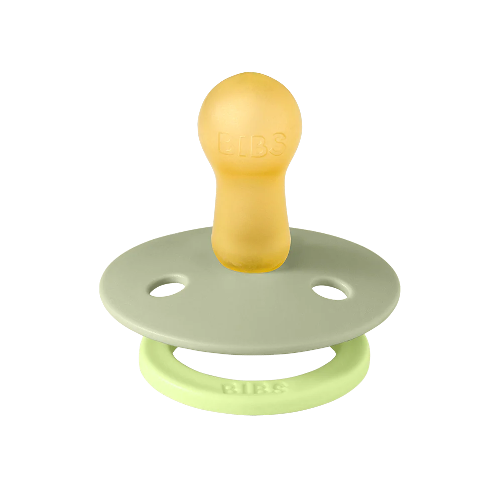 BIBS 2pk sutter studio colour str. 2, Fusion - Sage/Hunter Green Mix