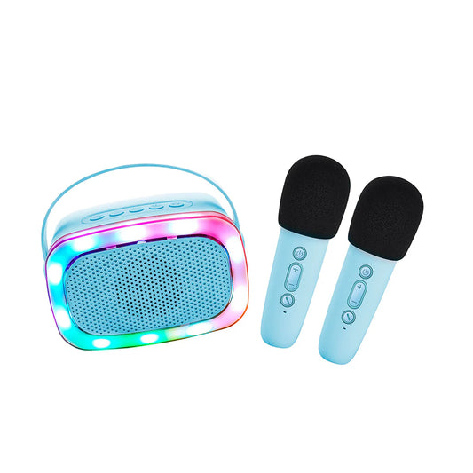 LaLarma Karaoke Party Set, 2 mic. - Blue