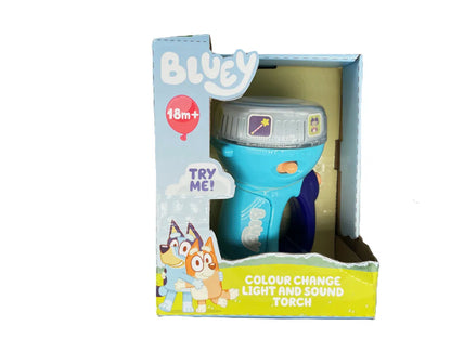 Bluey's Colour Change Light And Sound Lommelygte