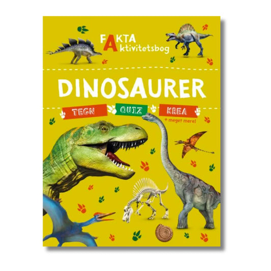 Bog Fakta-aktivitetsbog: Dinosaurer