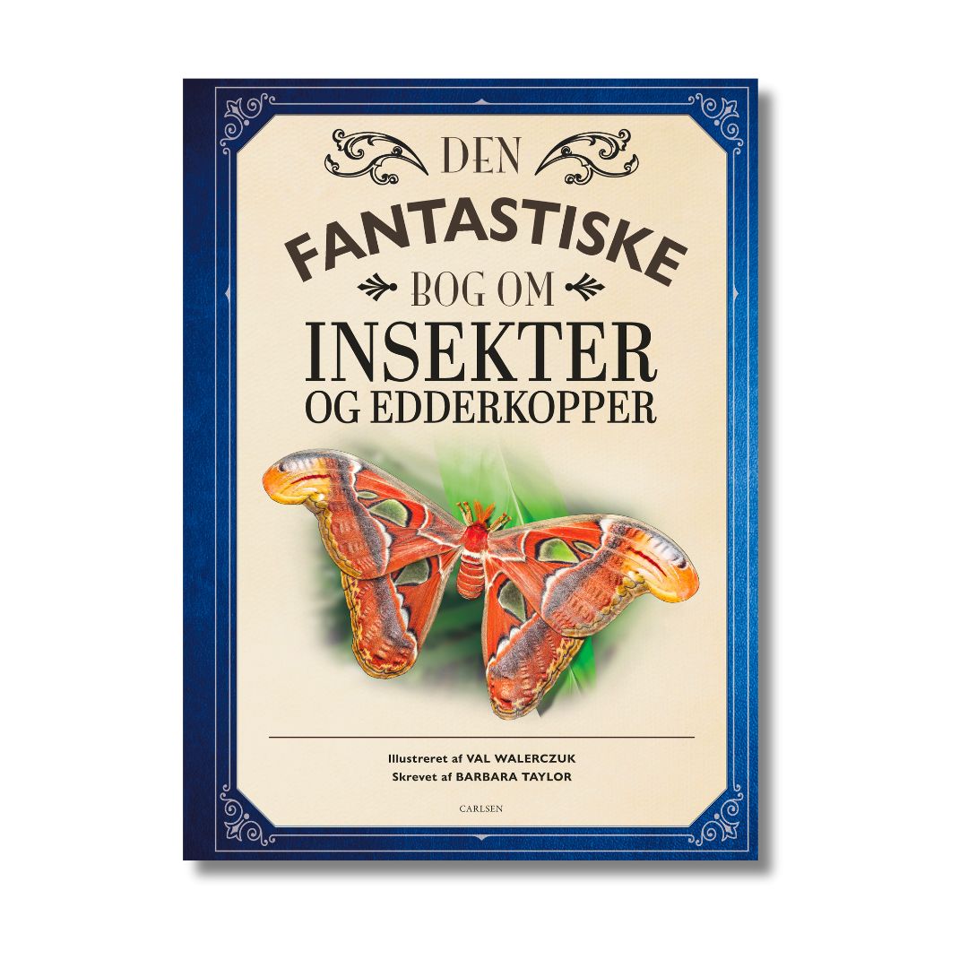 Bog Den fantastiske bog om insekter