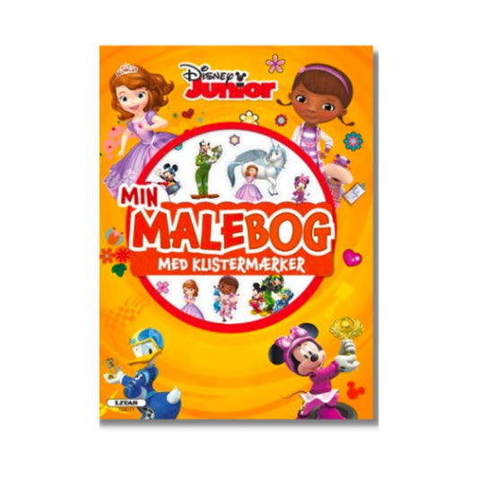 Bog Disney Junior: Malebog m.klistermærker
