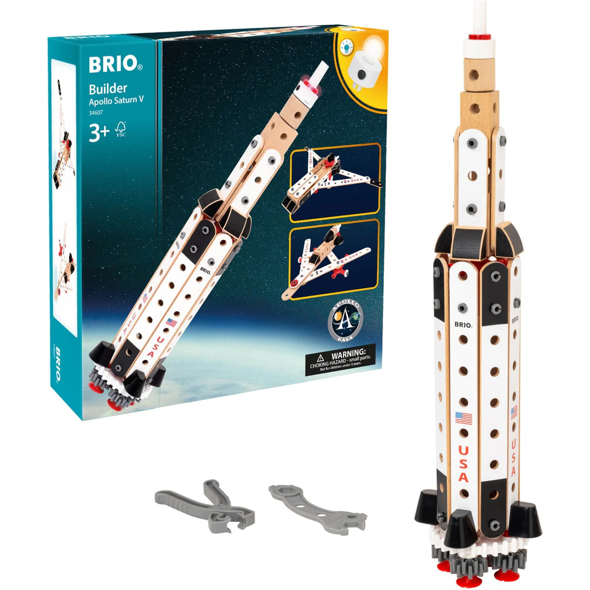 BRIO Builder Apollo Saturn V