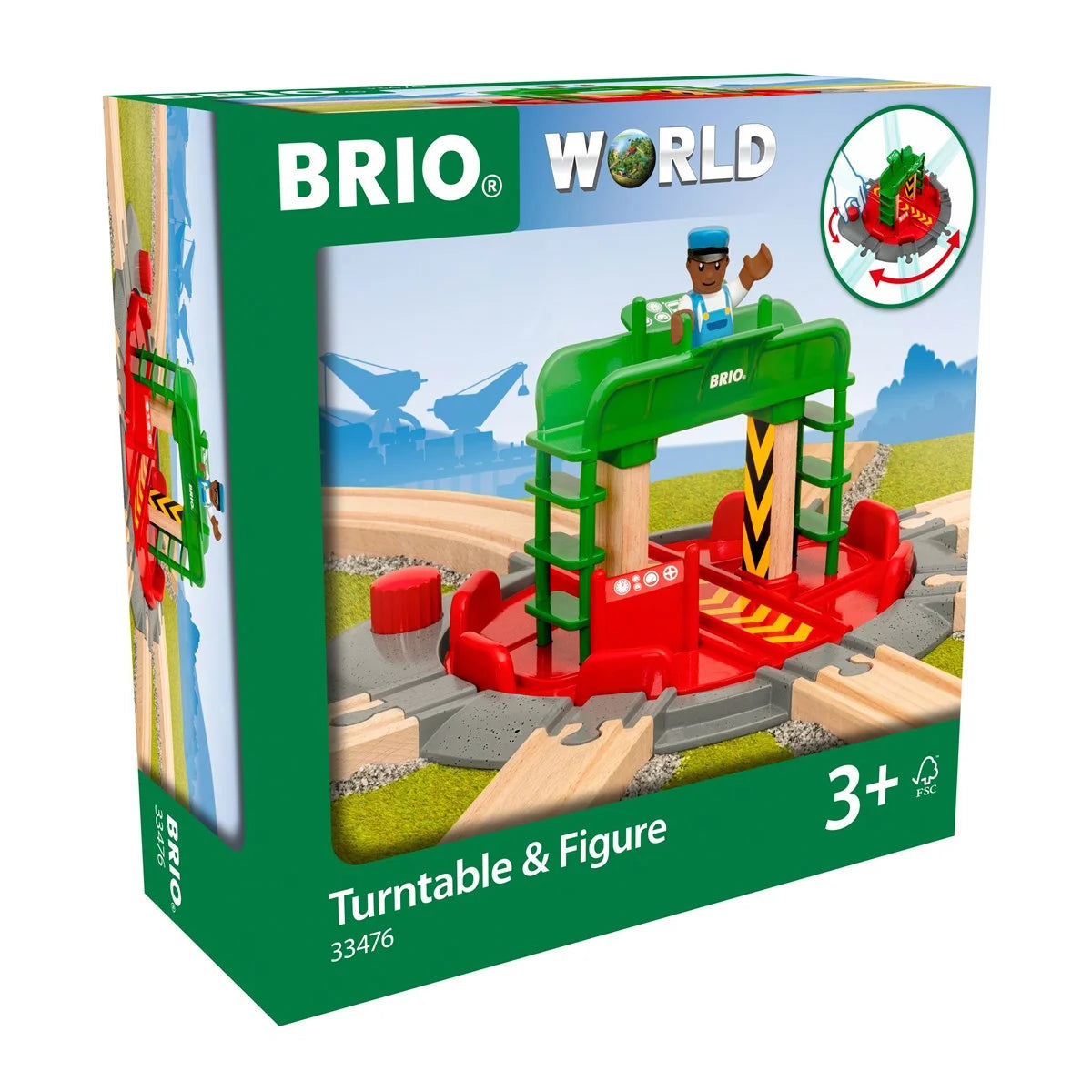 BRIO Drejeskive og figur