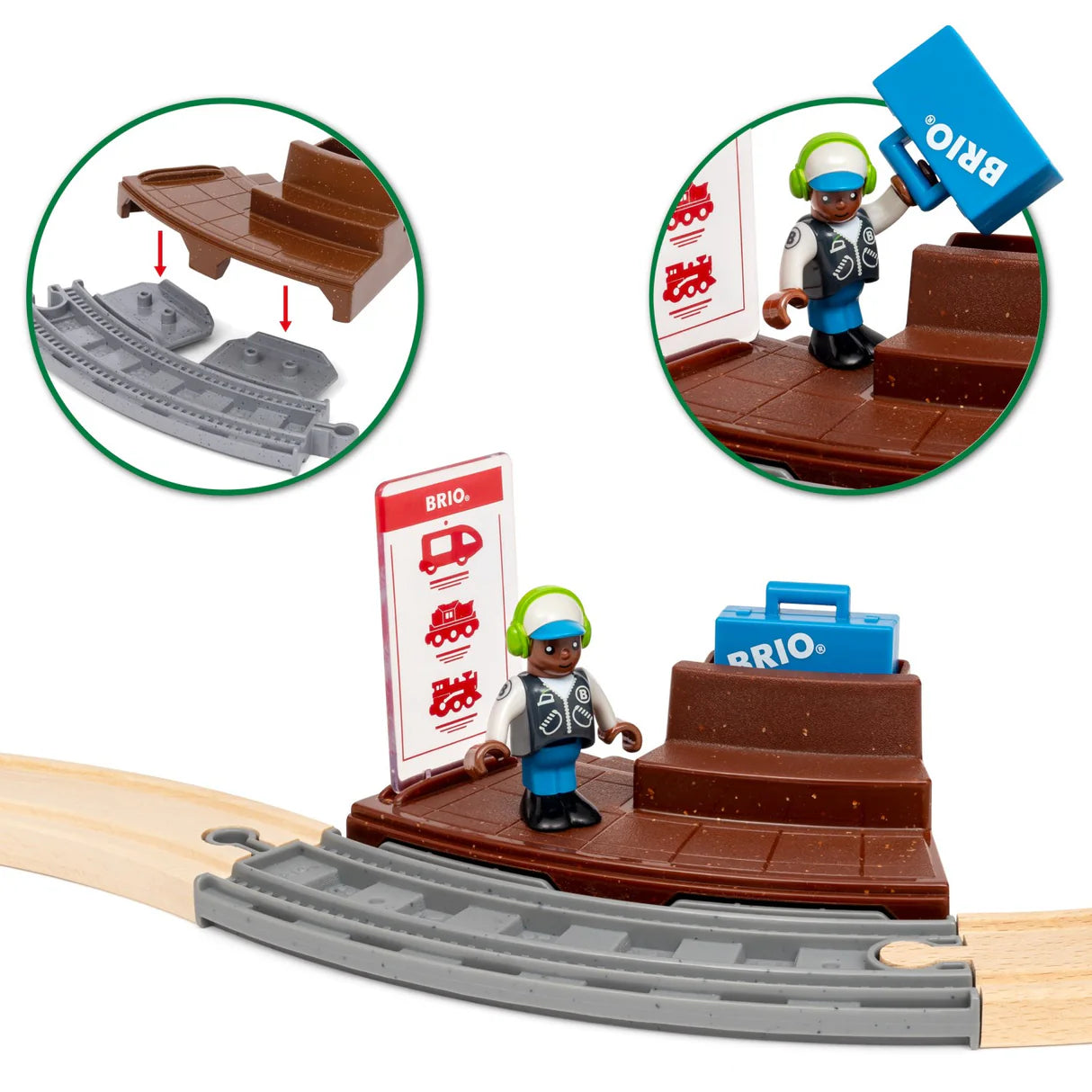 BRIO Pull Back Togsæt