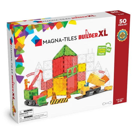 Magna-Tiles Byggepladssæt XL, 50 dele