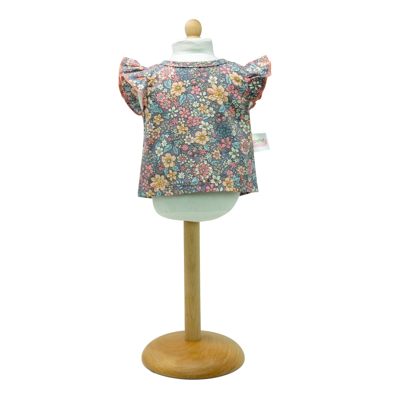 Astrup Bukser m. blomstret bluse - 42-46cm.