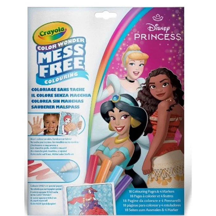 Crayola Color Wonder Tegnepapir Disney Princes