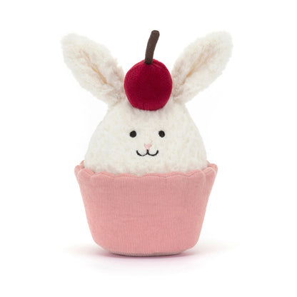 Jellycat Dainty Dessert Kaniny Cupcake, 14cm.