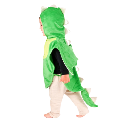 Den gode fe Kappe Silver Dragon, str. 1-4 år