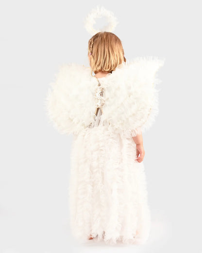 Den gode fe Engel Kjole, str. 4-6 år