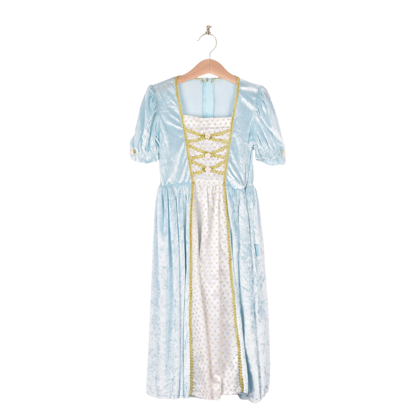 Den gode fe Prinsesse Kjole - Blå, str. 5-6 år