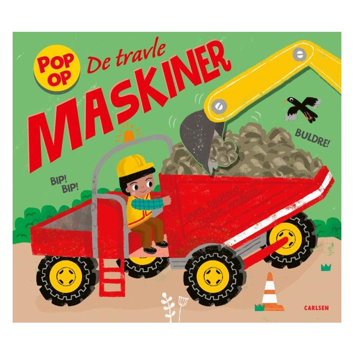 Bog De travle maskiner - pop op