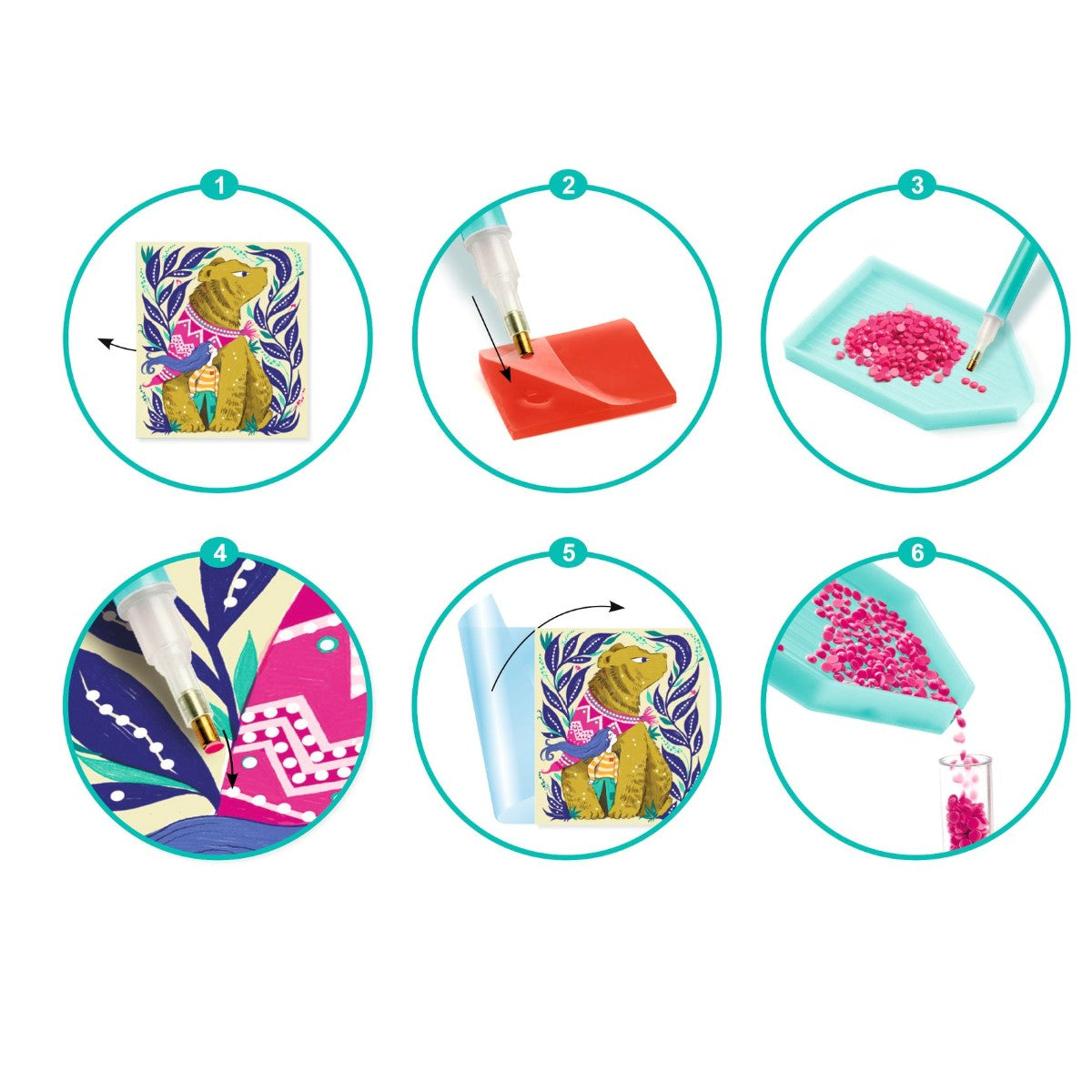 Djeco Artistic Diams, Mystiske væsener