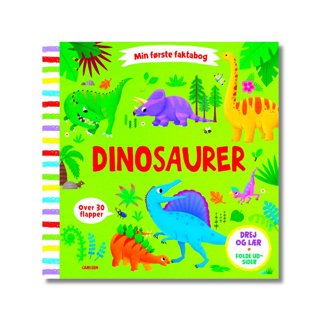 Bog Min første faktabog: dinosaurer
