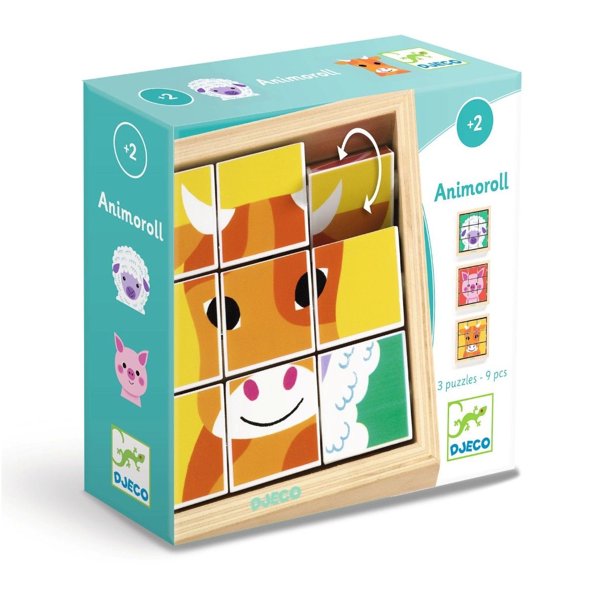 Djeco Animoroll, Vendebilleder