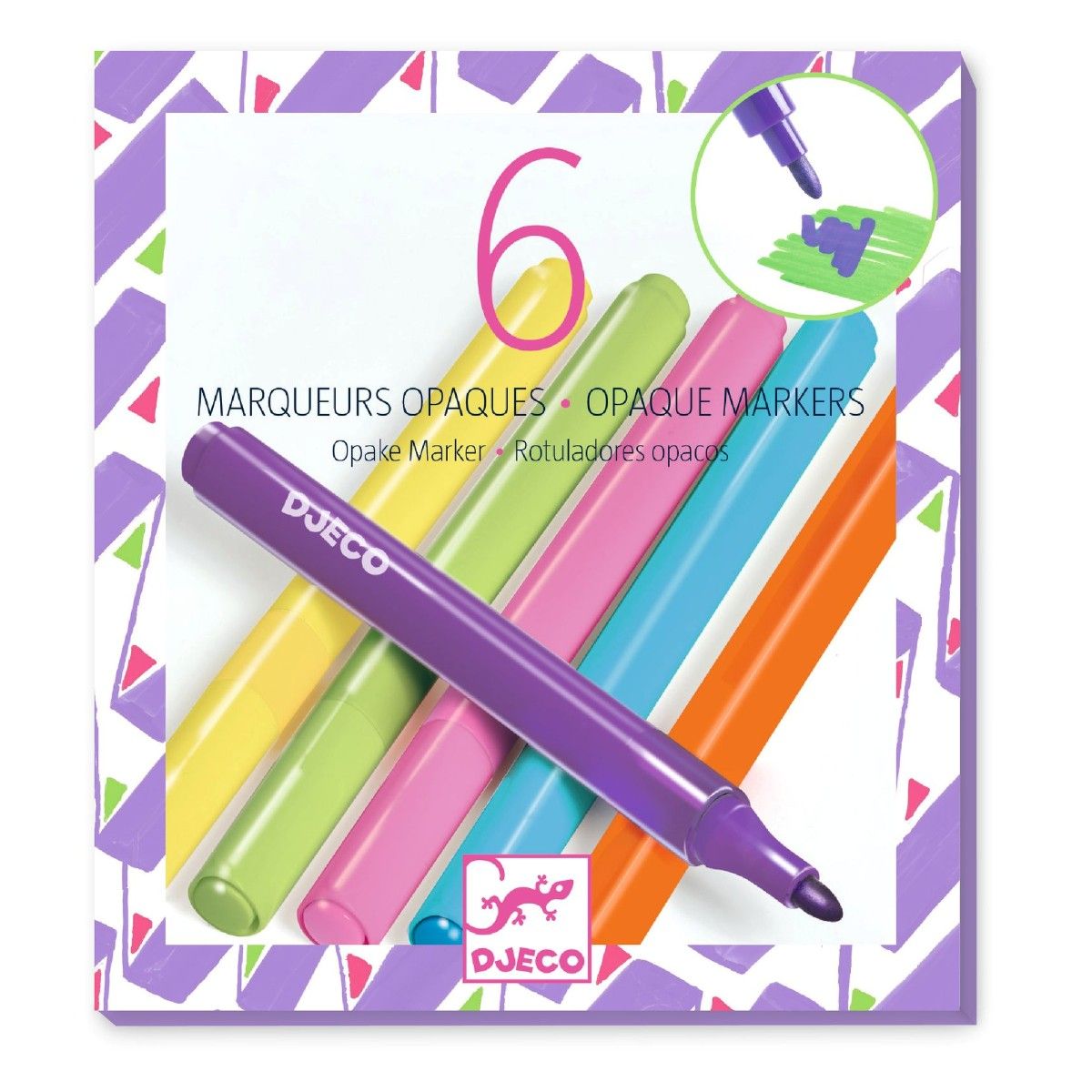 Djeco Akryl tusser- 80'erne