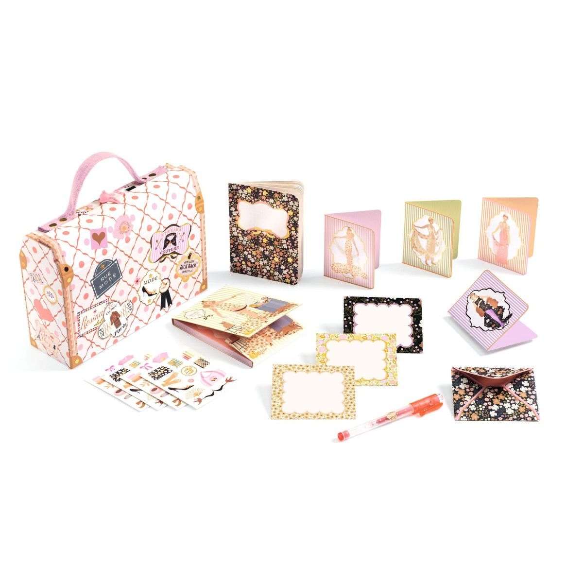 Djeco Tinou brevpapirskuffert