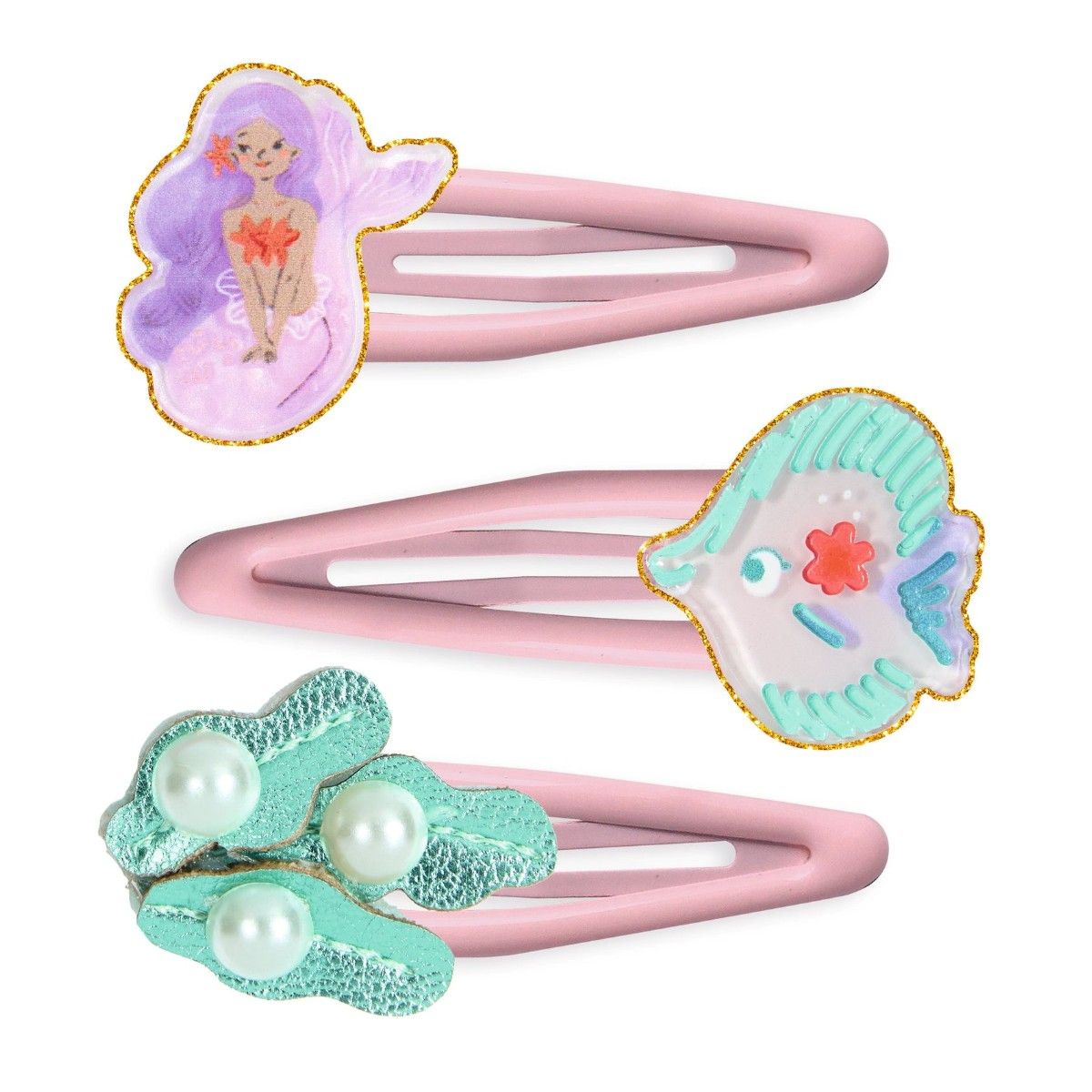 Djeco Plume Hårspænder, Marina