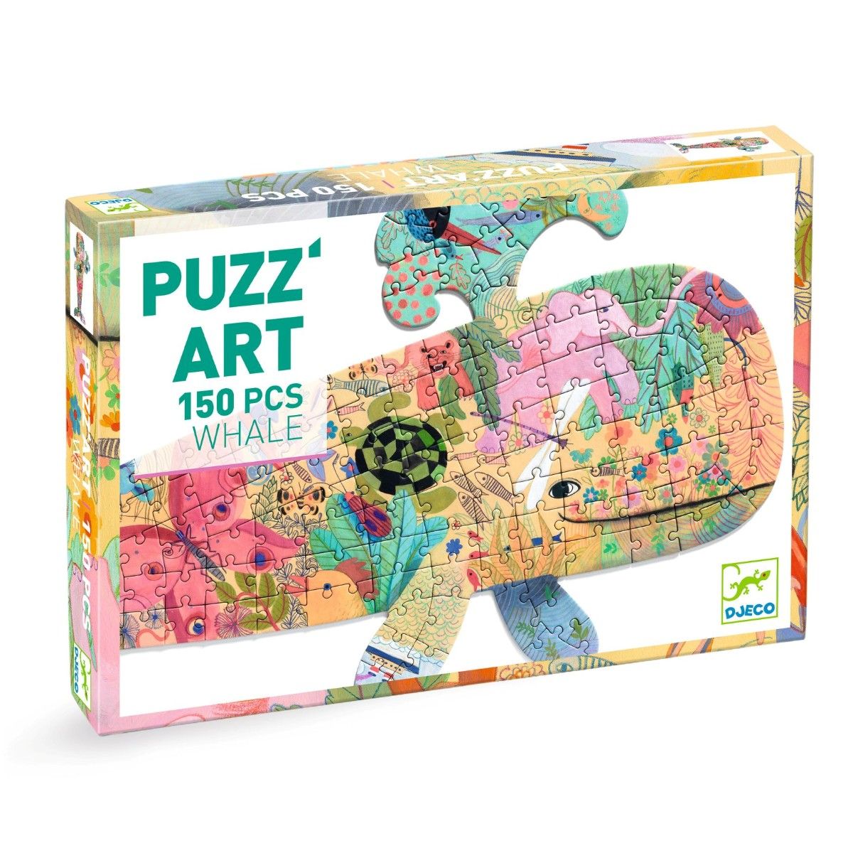 Djeco Puzz'art Hval, 150 brikker