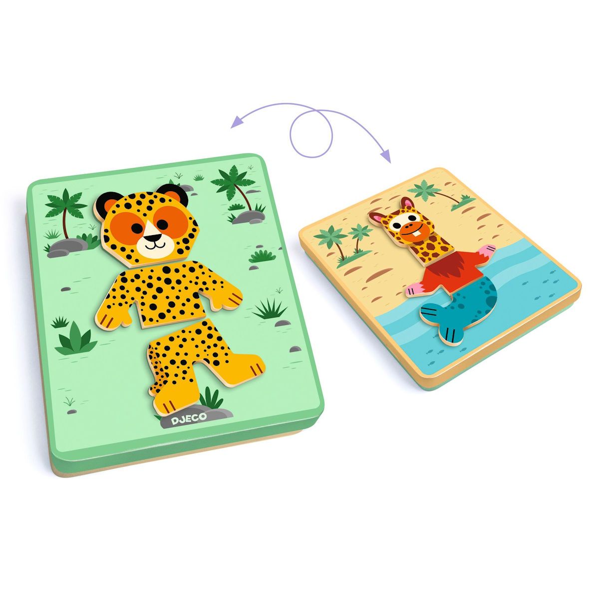 Djeco Inzebox magnet mix'n'match