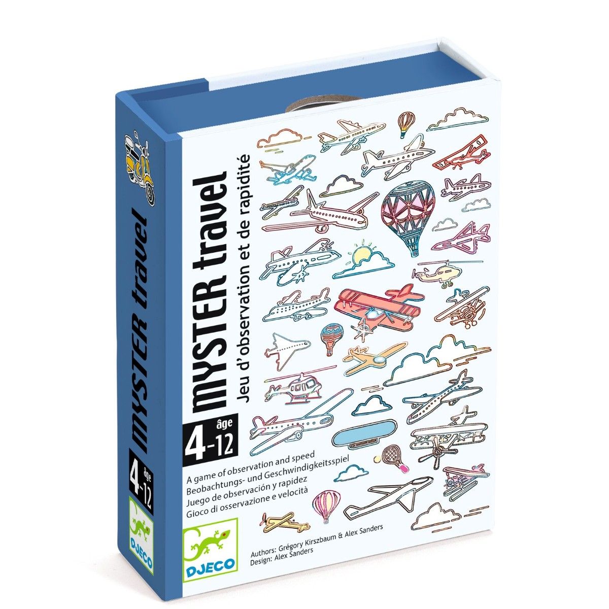 Kortspil, hvor det handler om at være den første der spotter detaljen, der skilder sig ud.