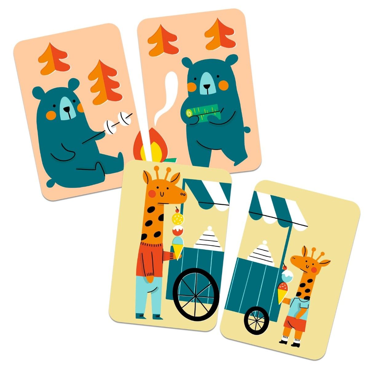 Kortspil sorteper - det handler om at matche stik og undgå at sidde tilbage med sorteper.