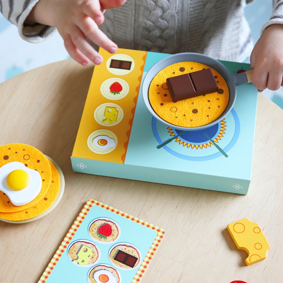 Djeco Legemad Gaëlle et Titouan, pandekagesæt