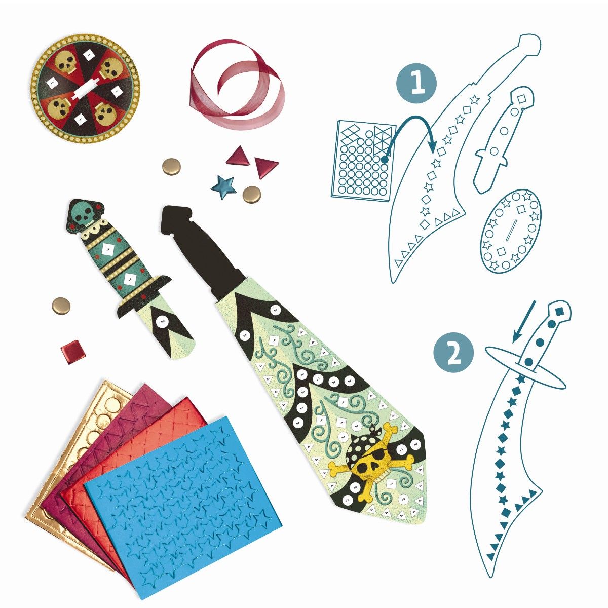 Djeco DIY sabler mosaik