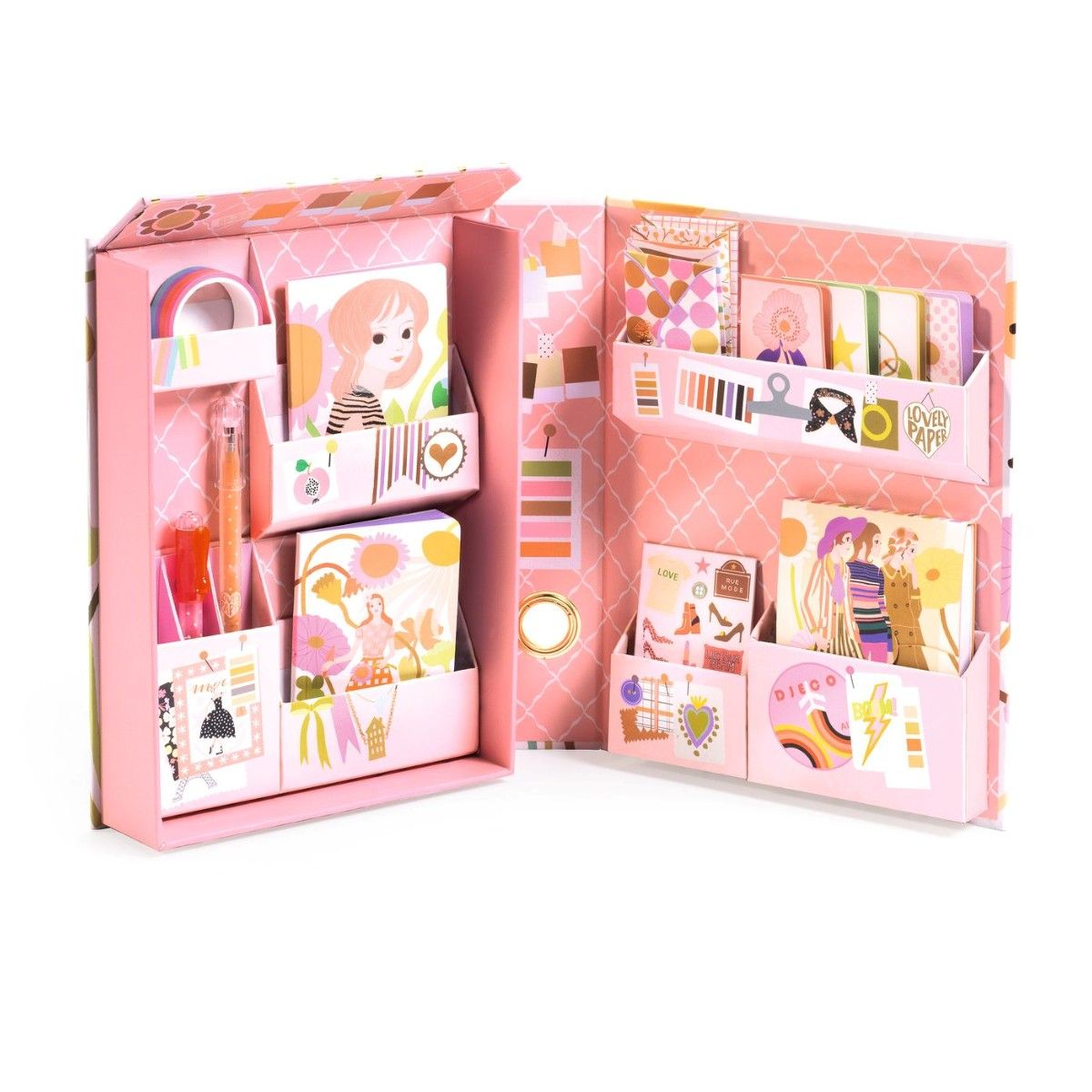 Bog med at du skal bruge til at skabe små hyggelige notater eller kort i smukt papir.