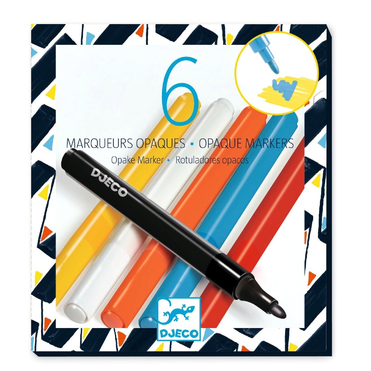 Djeco Akryl tusser - Street Art