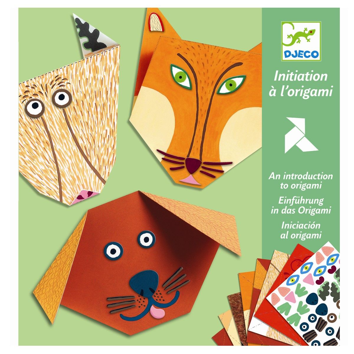 Djeco Origami - Dyrehoveder