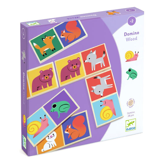 Djeco Trædomino, Søde dyr