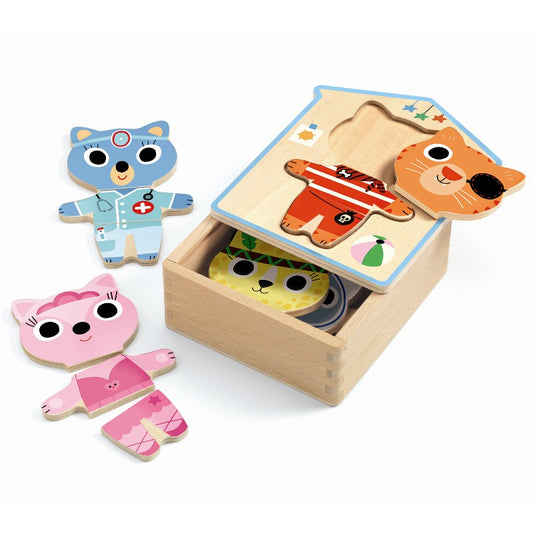 Djeco Dress up - mix, puslespil
