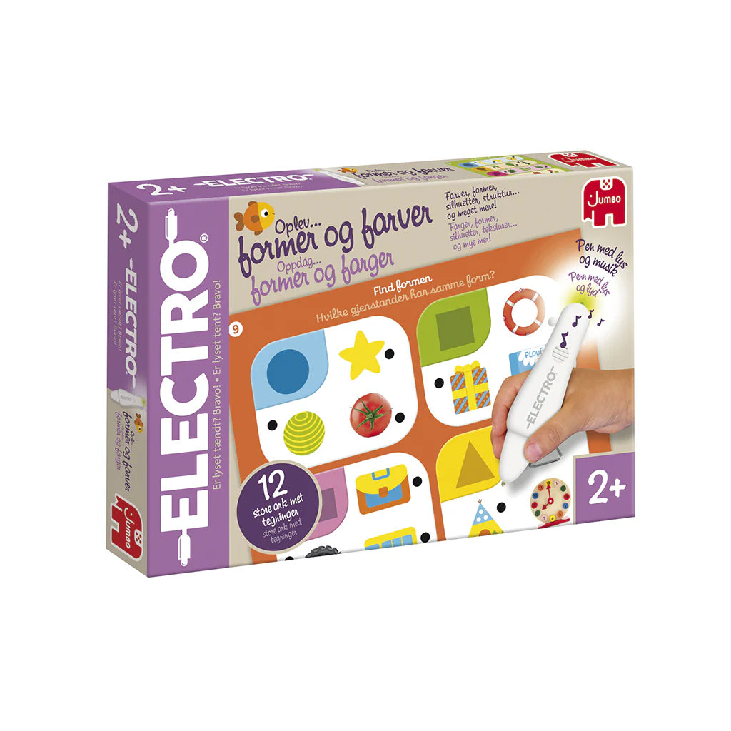 Jumbo Electro Farver og former 2+