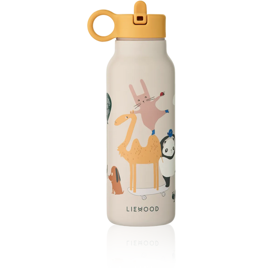 Liewood Falk drikkedunk 350ml. - Around The World / Sandy