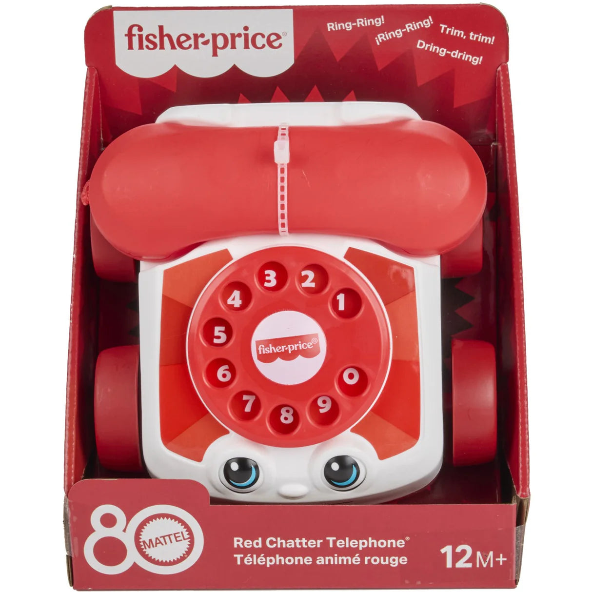 Fisher-Price Mattel 80 Års Chattertelefon