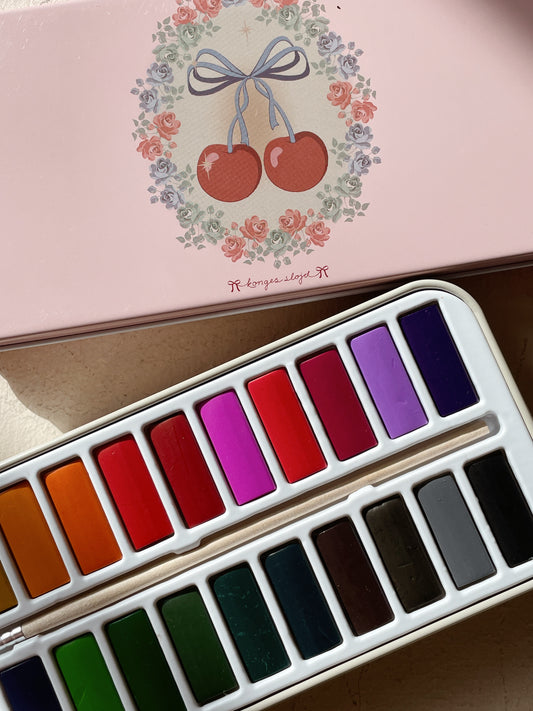 Konges Sløjd Vandfarver, Cherry bow