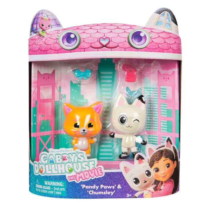 Gabby's Dollhouse Movie 2-pak figurer - Pandy & Chumsley