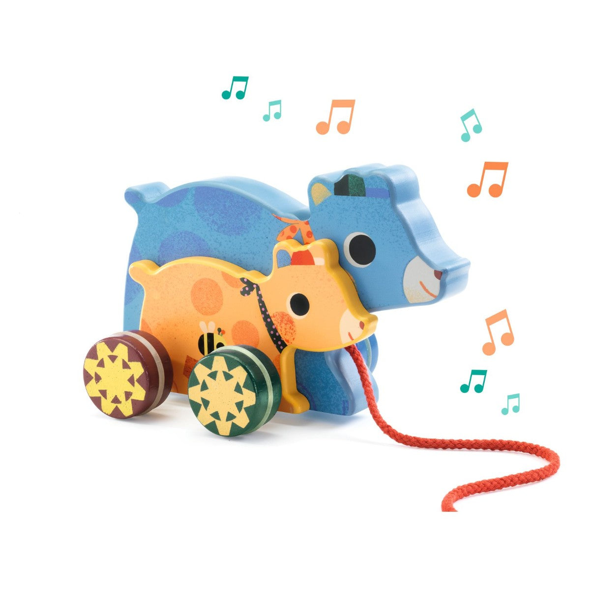Trækdyr med musik.