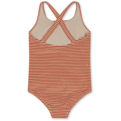 Konges Sløjd Jade Swimsuit str.2 år, Glitter stripe